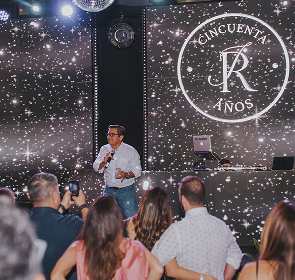 Presentación de eventos